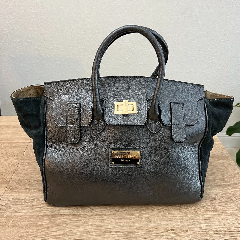 Valentino Bags by Mario Valentino Omia Iron One Size Excellent Condition